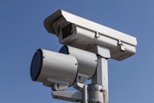 red light camera for security