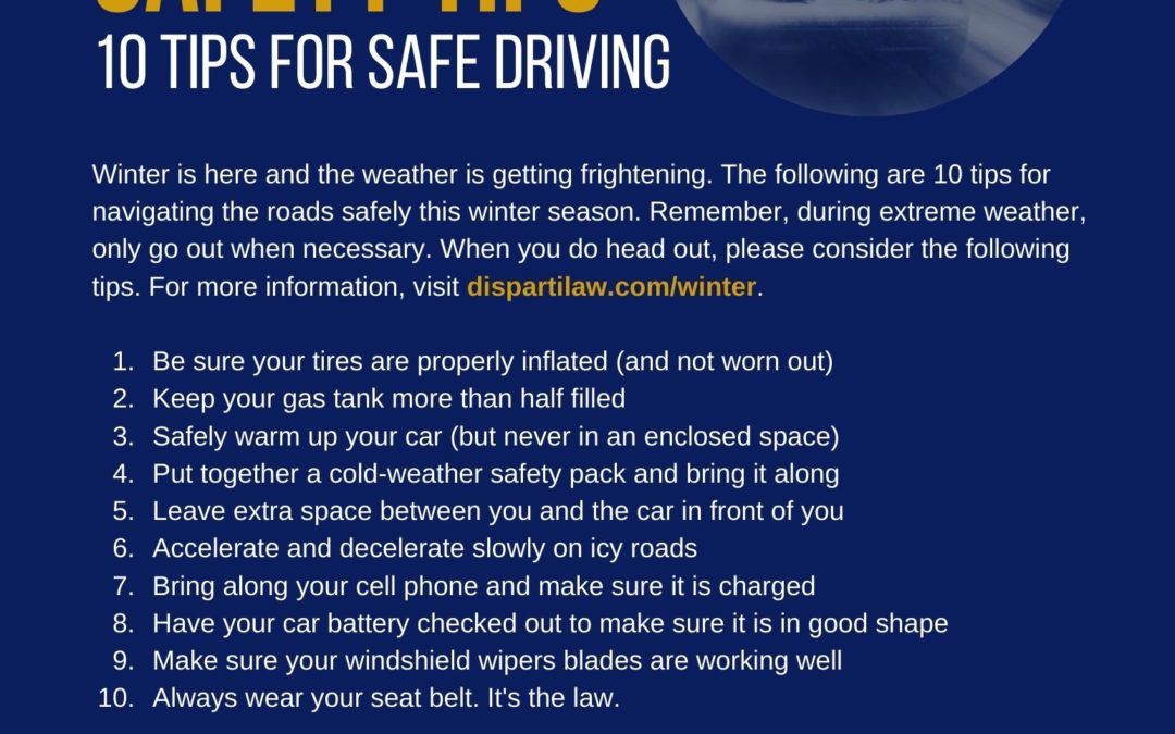 Winter Safety Tips