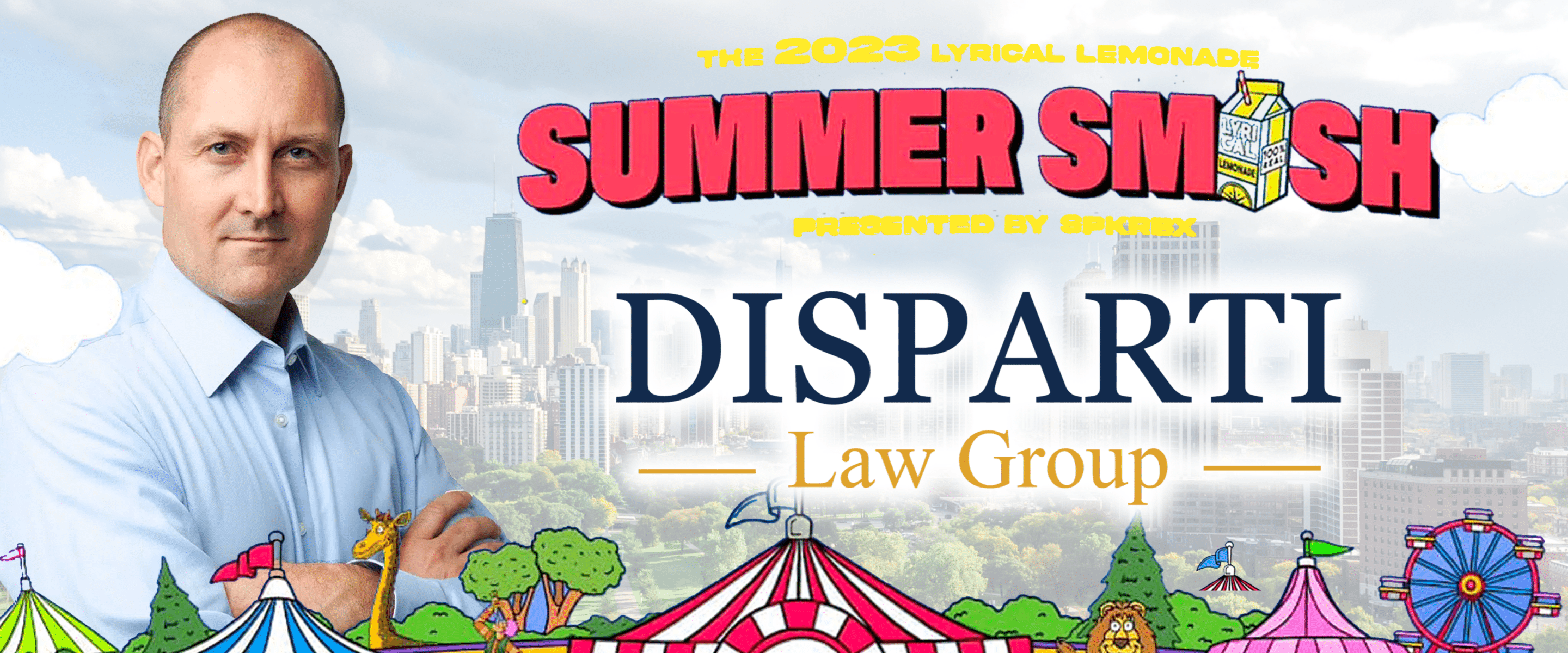 Disparti Law Group Accident & Injury Lawyers Announces Summer Smash 2023 Ticket Giveaway Disparti Law Group Accident & Injury Lawyers Announces Summer Smash 2023 Ticket Giveaway